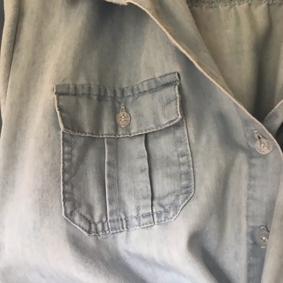 Kenneth Cole Long Denim Shirt/Coverup - Picture 7 of 7